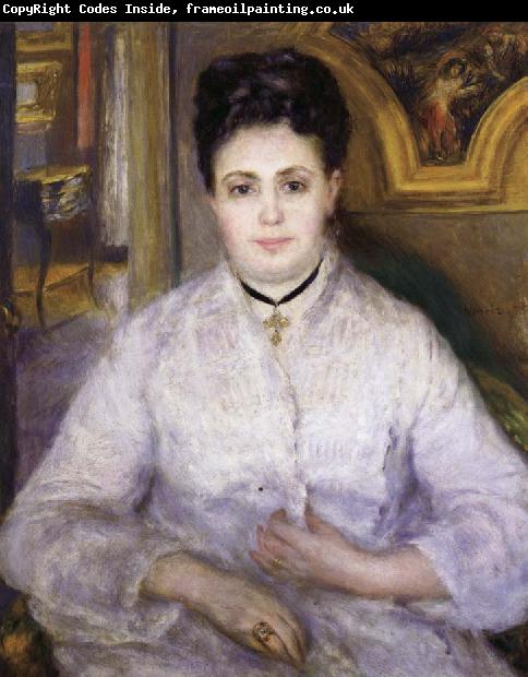 Pierre Renoir Madame Victor Chocquet